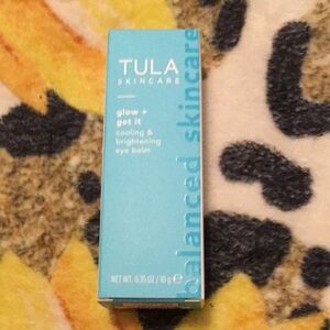 TULA Skin Care Eye Balm Glow & Get It - Dark Circle Treatment, 0.35 oz.  New